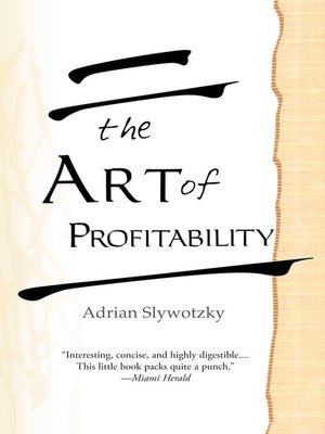 cover image of The Art of Profitability